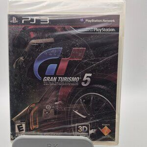PS3 Grand Turismo 5 factory sealed